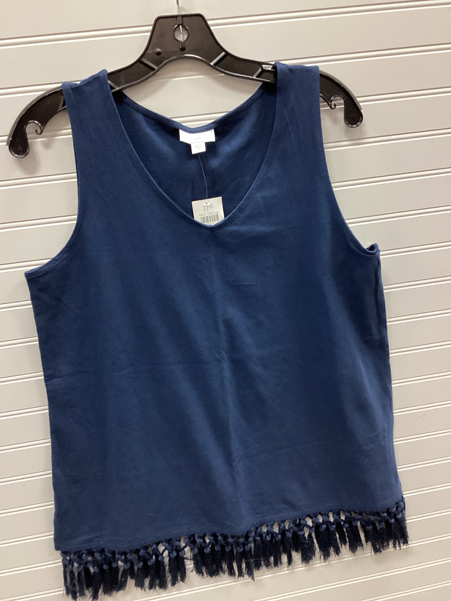 Top Sleeveless By J. Jill In Navy, Size:M