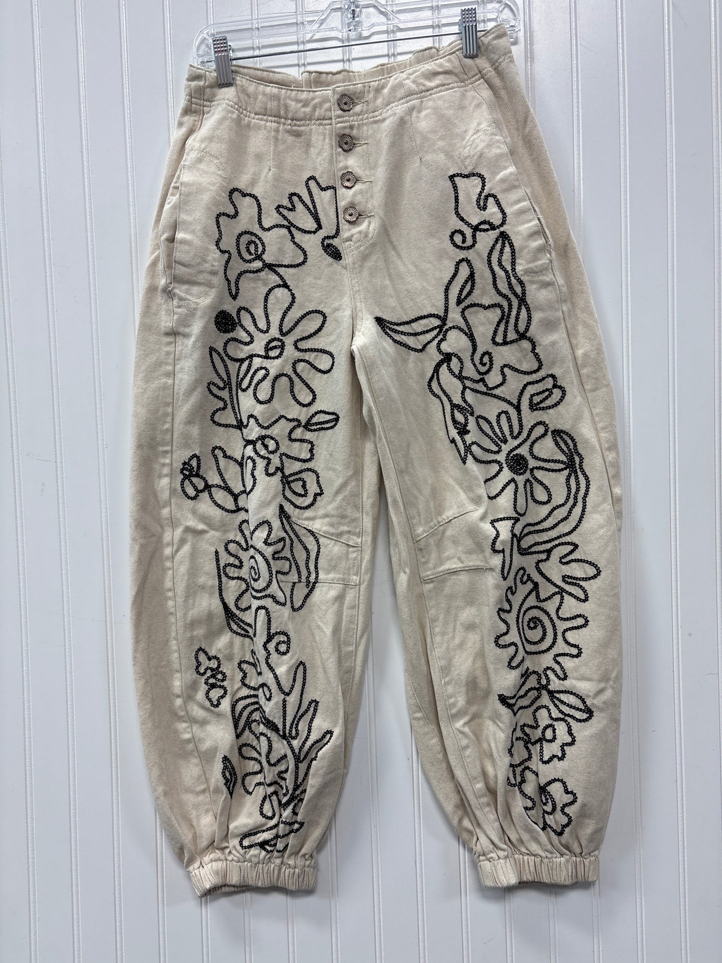 Pants Joggers By Pol In Cream, Size:S