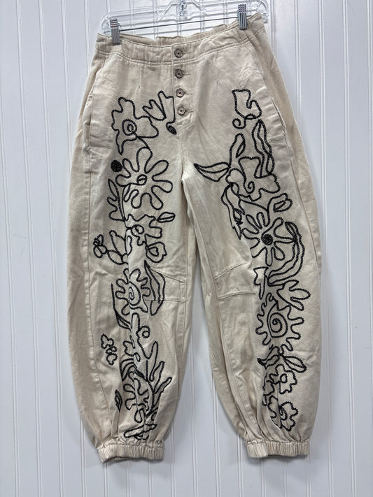 Pants Joggers By Pol In Cream, Size:S