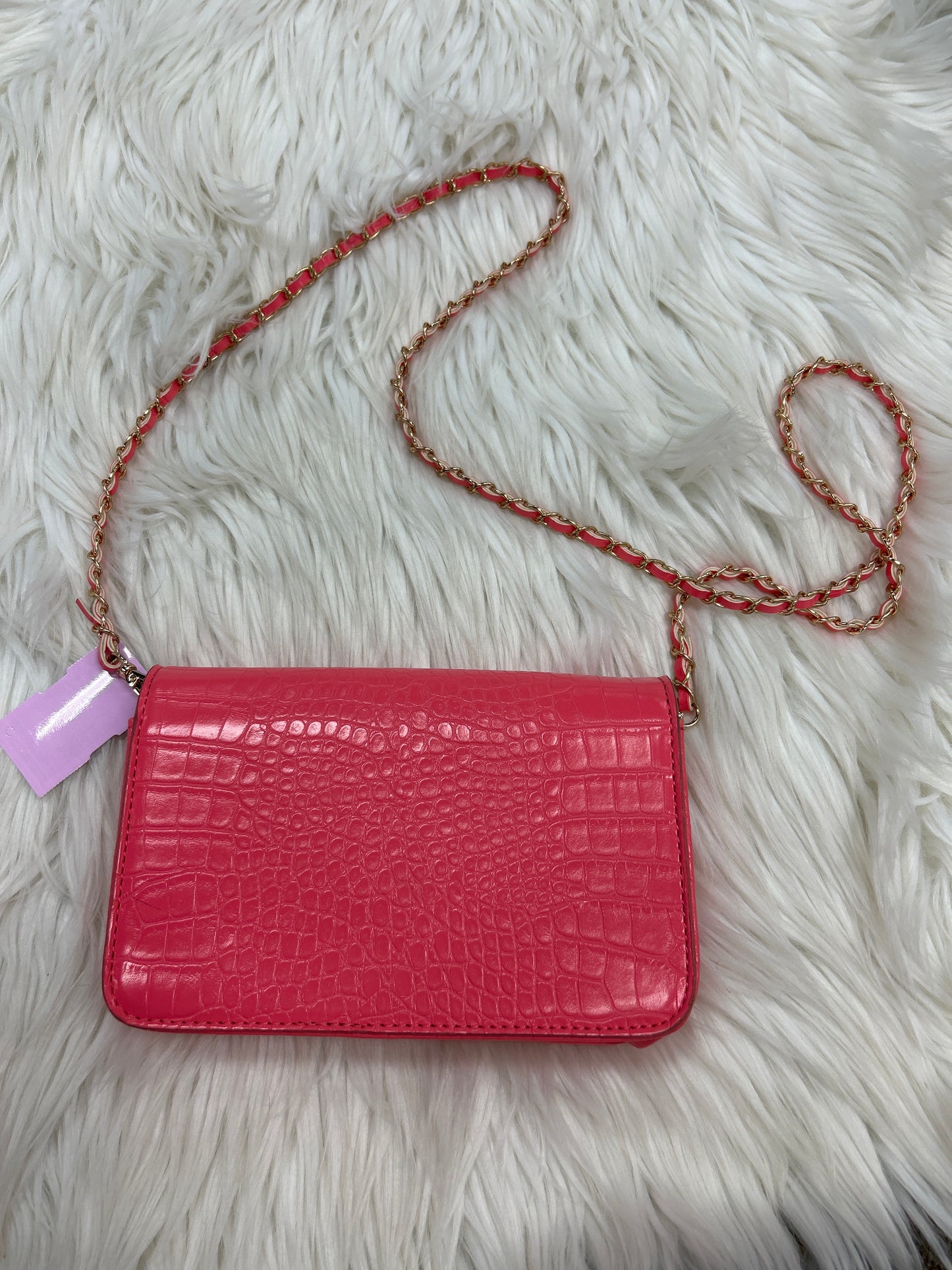 Crossbody By Badgley Mischka In Pink, Size:Small