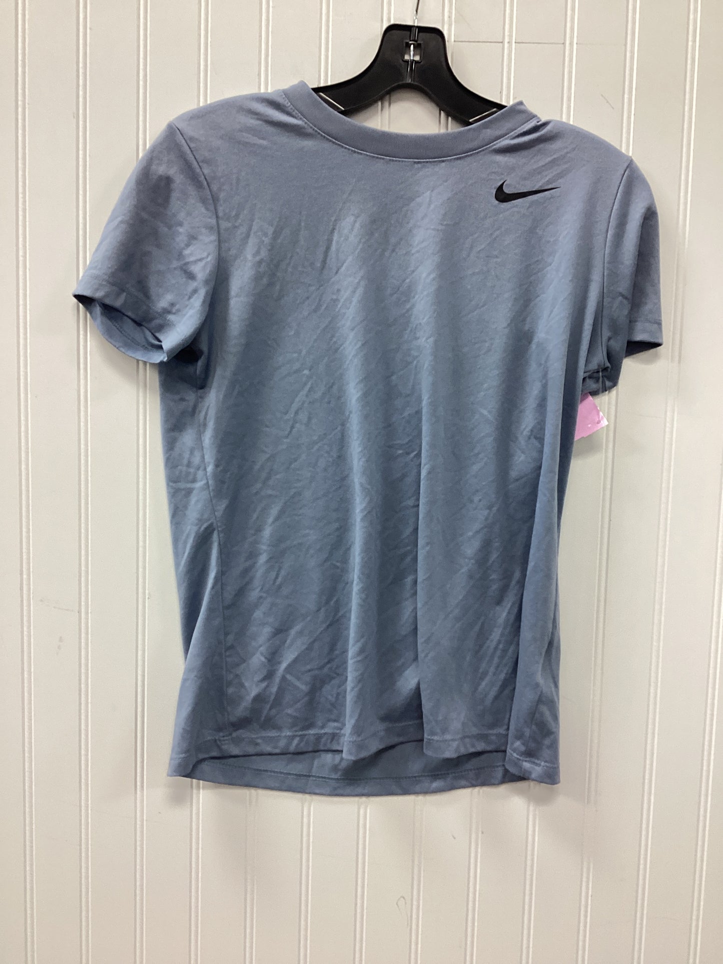Athletic Top Ss By Nike Apparel In Blue, Size:S