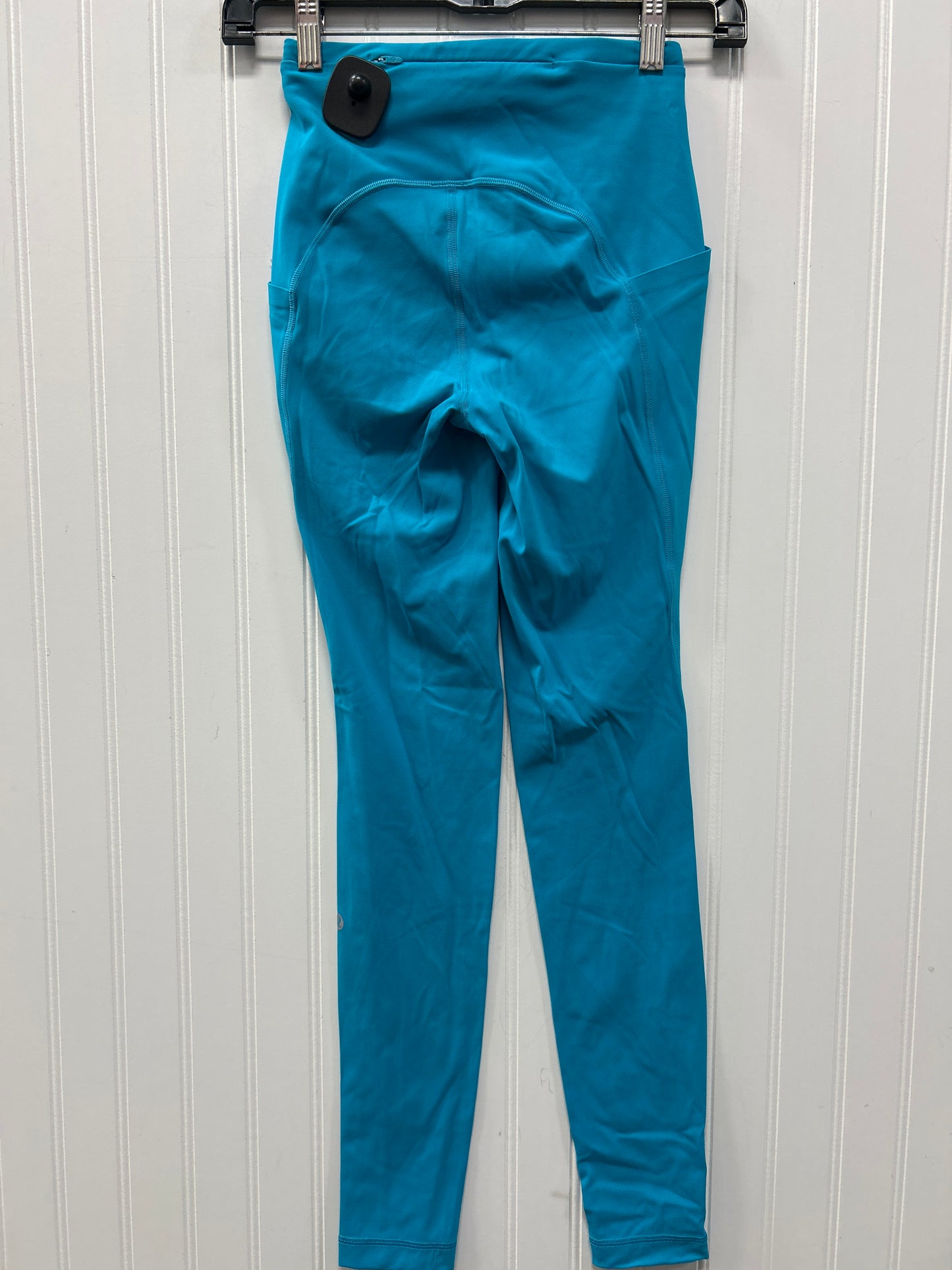 Athletic Leggings By Lululemon In Blue, Size:2