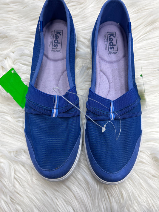 Shoes Flats By Keds In Blue, Size:10