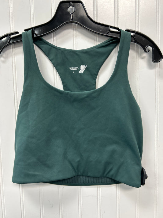 Athletic Bra By Cmb In Teal, Size:M