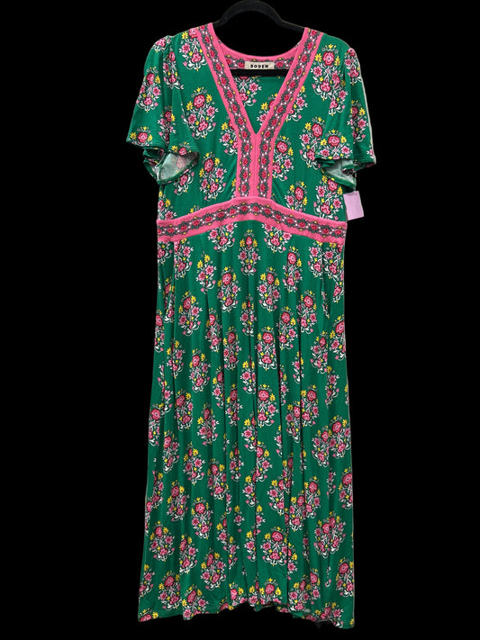 Dress Casual Maxi By Boden In Green, Size:12P
