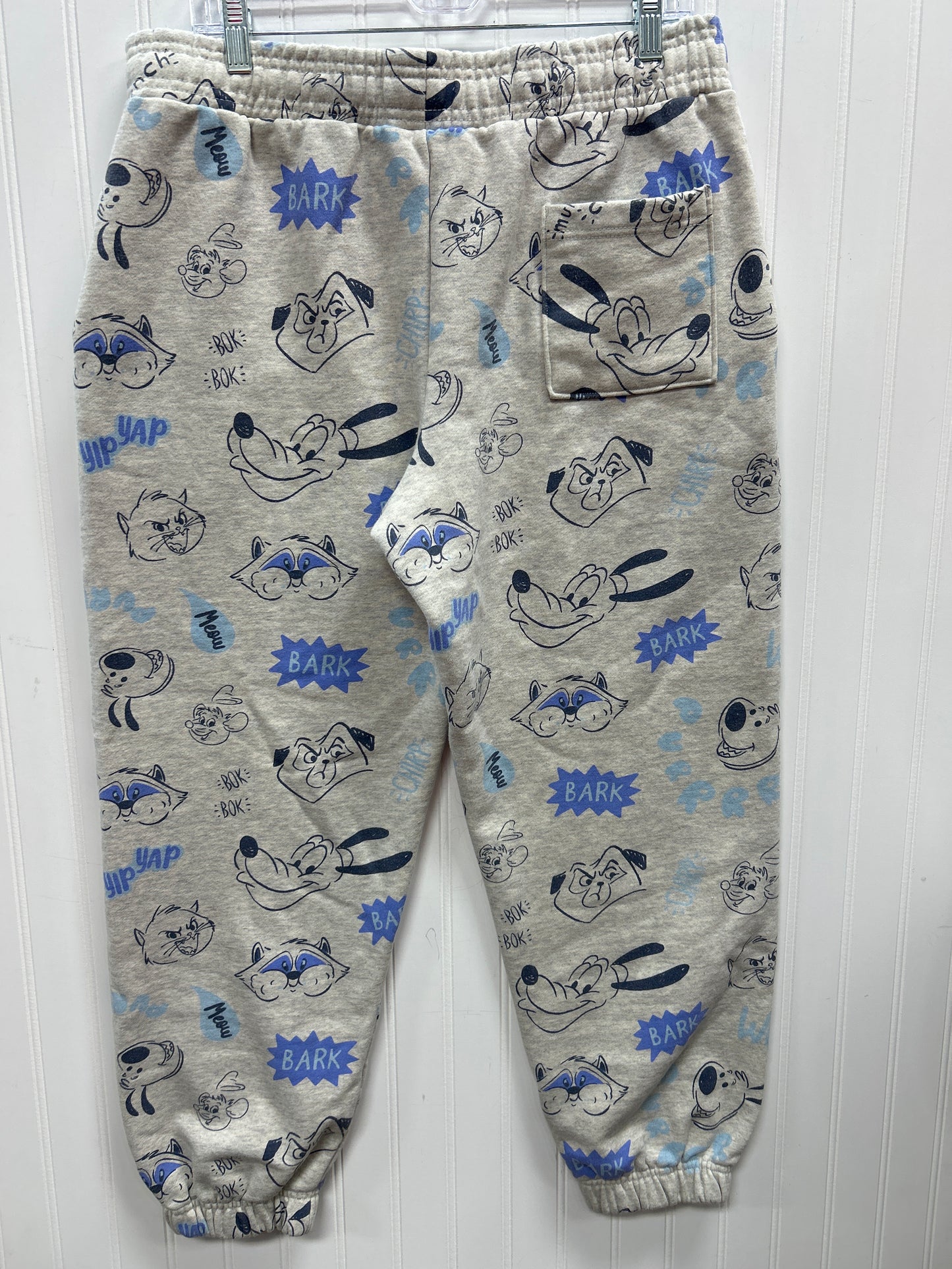 Athletic Pants By Disney In Grey, Size:M