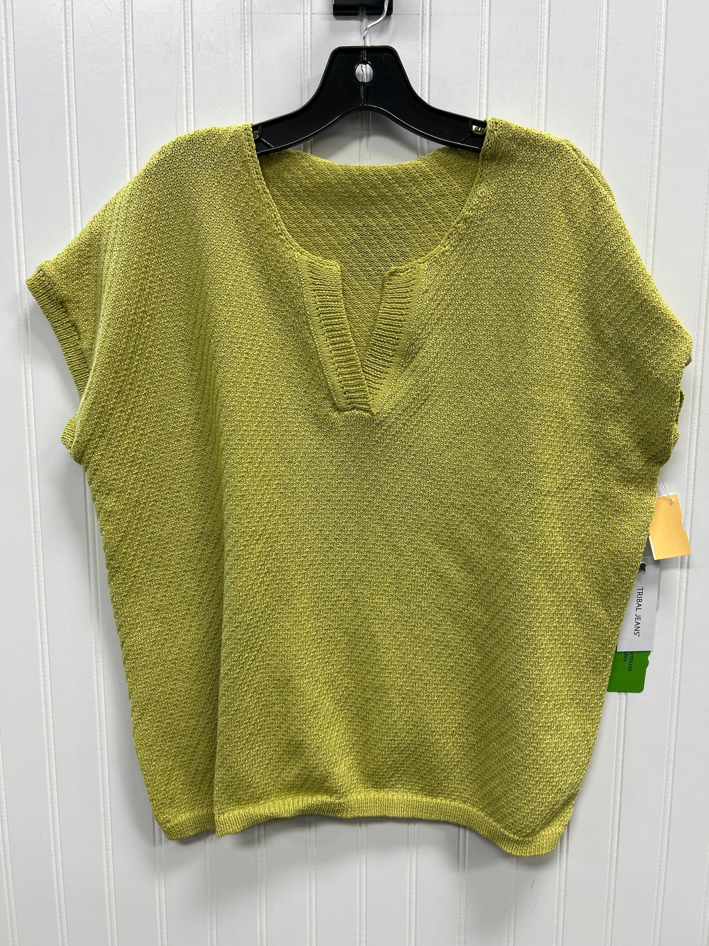 Top Ss By Tribal In Chartreuse, Size:M
