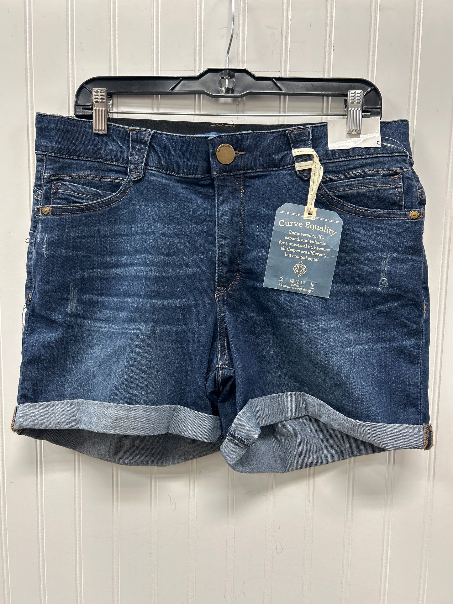 Shorts By Democracy In Blue Denim, Size:14