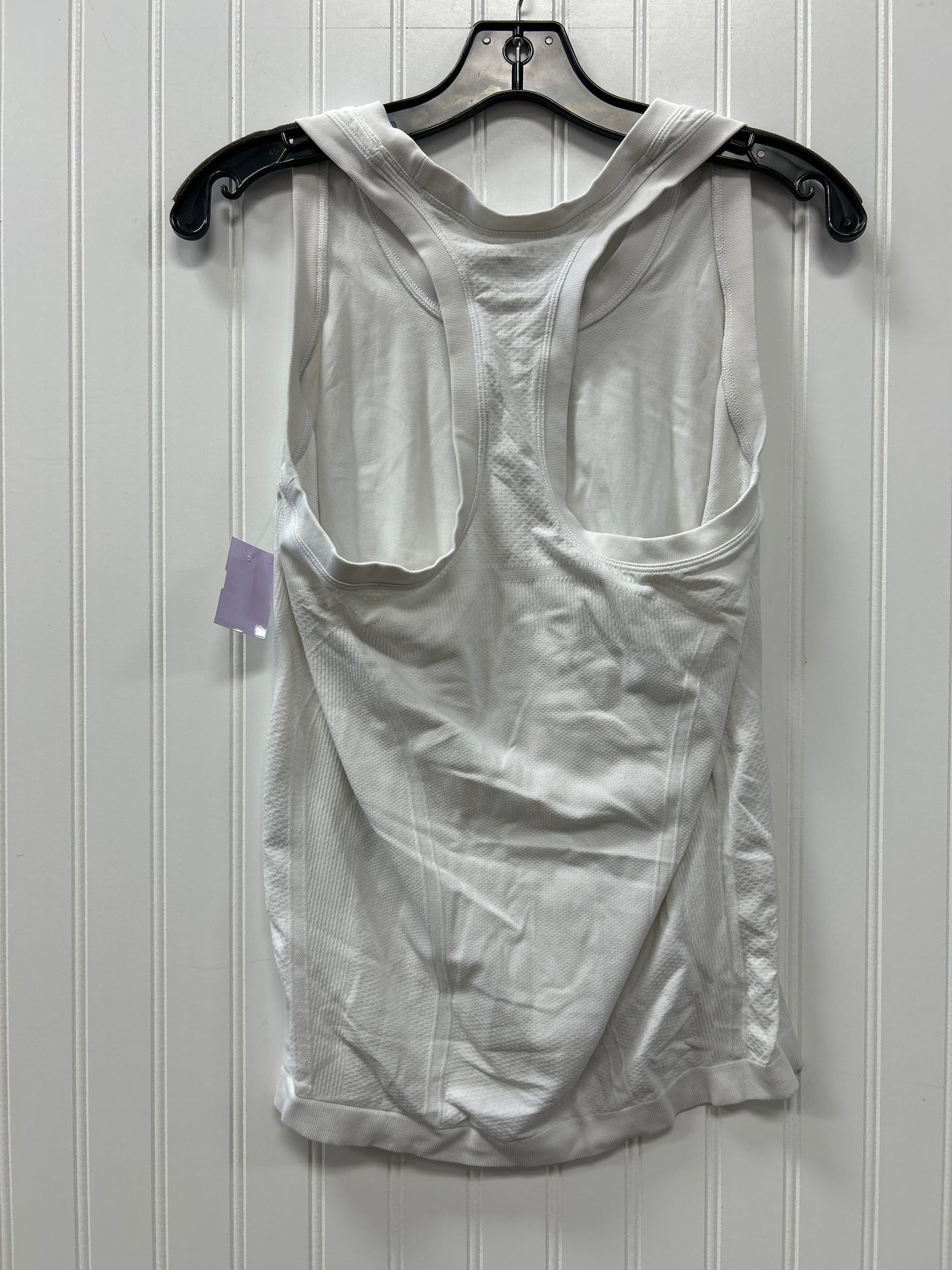 Athletic Tank Top By Athleta In White, Size:M