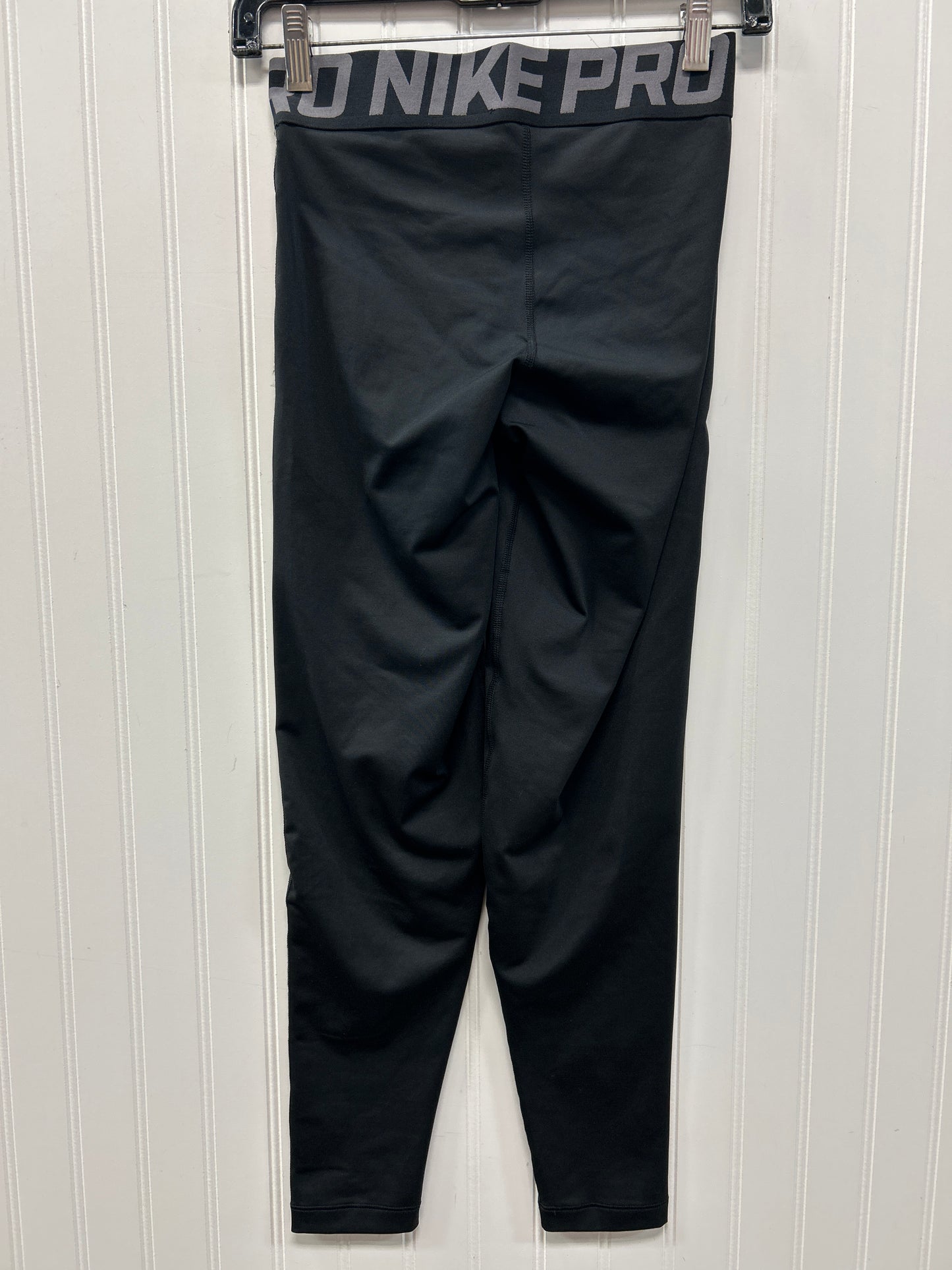 Athletic Leggings By Nike Apparel In Black, Size:Xs