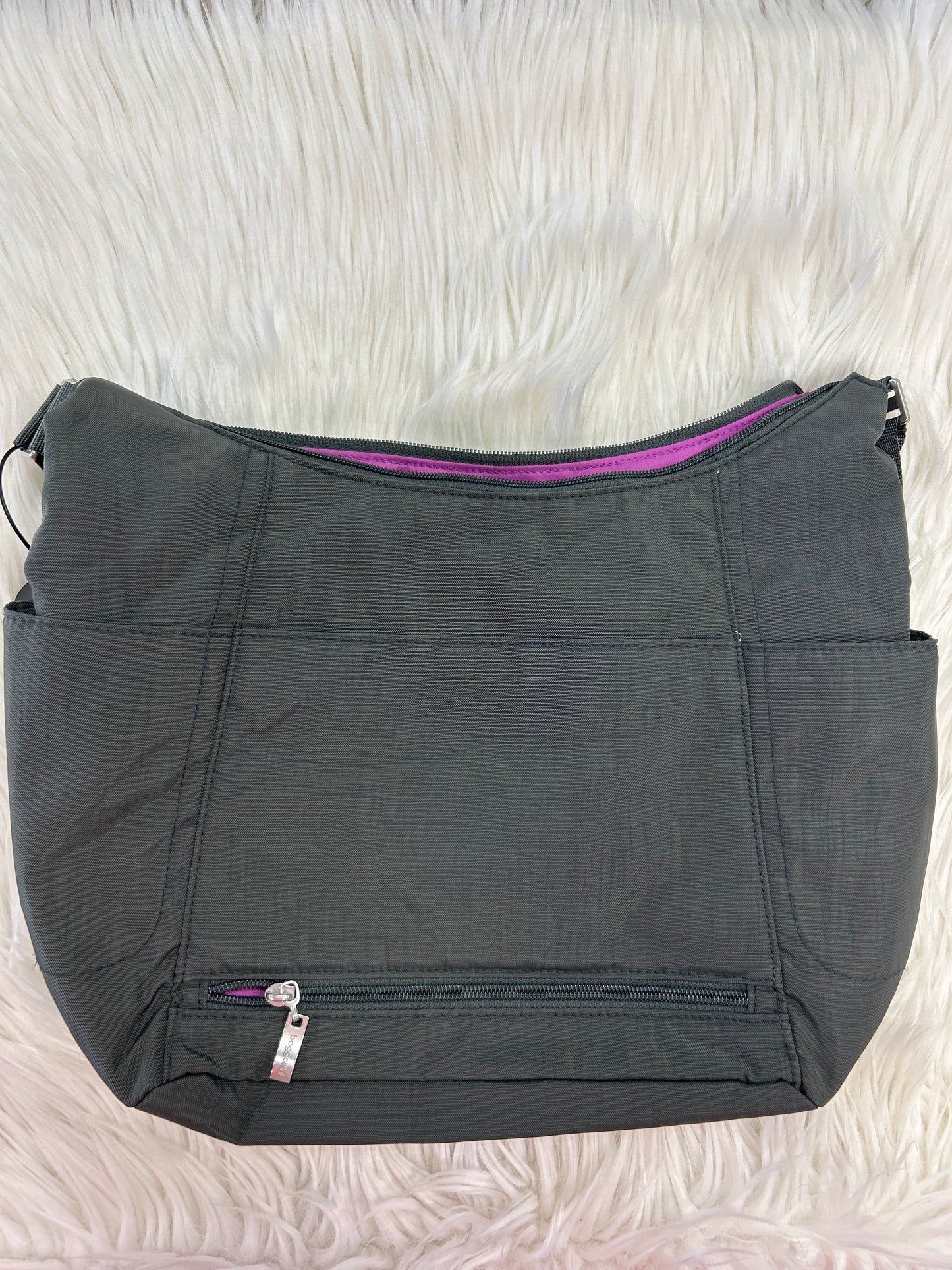 Handbag By Baggallini In Grey, Size:Large