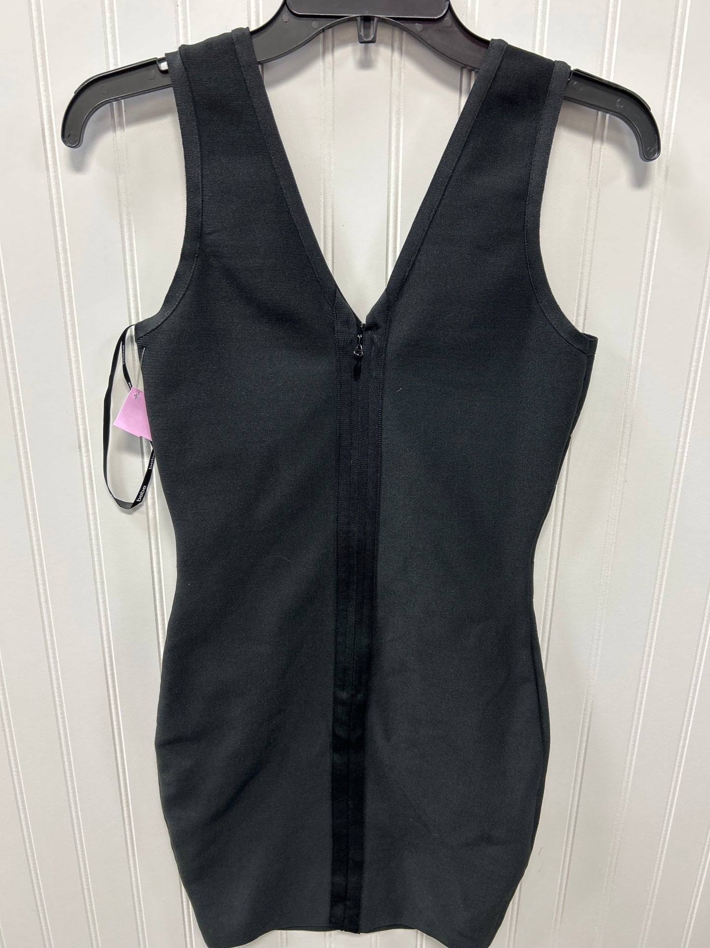Dress Casual Short By Bebe In Black, Size:Xs