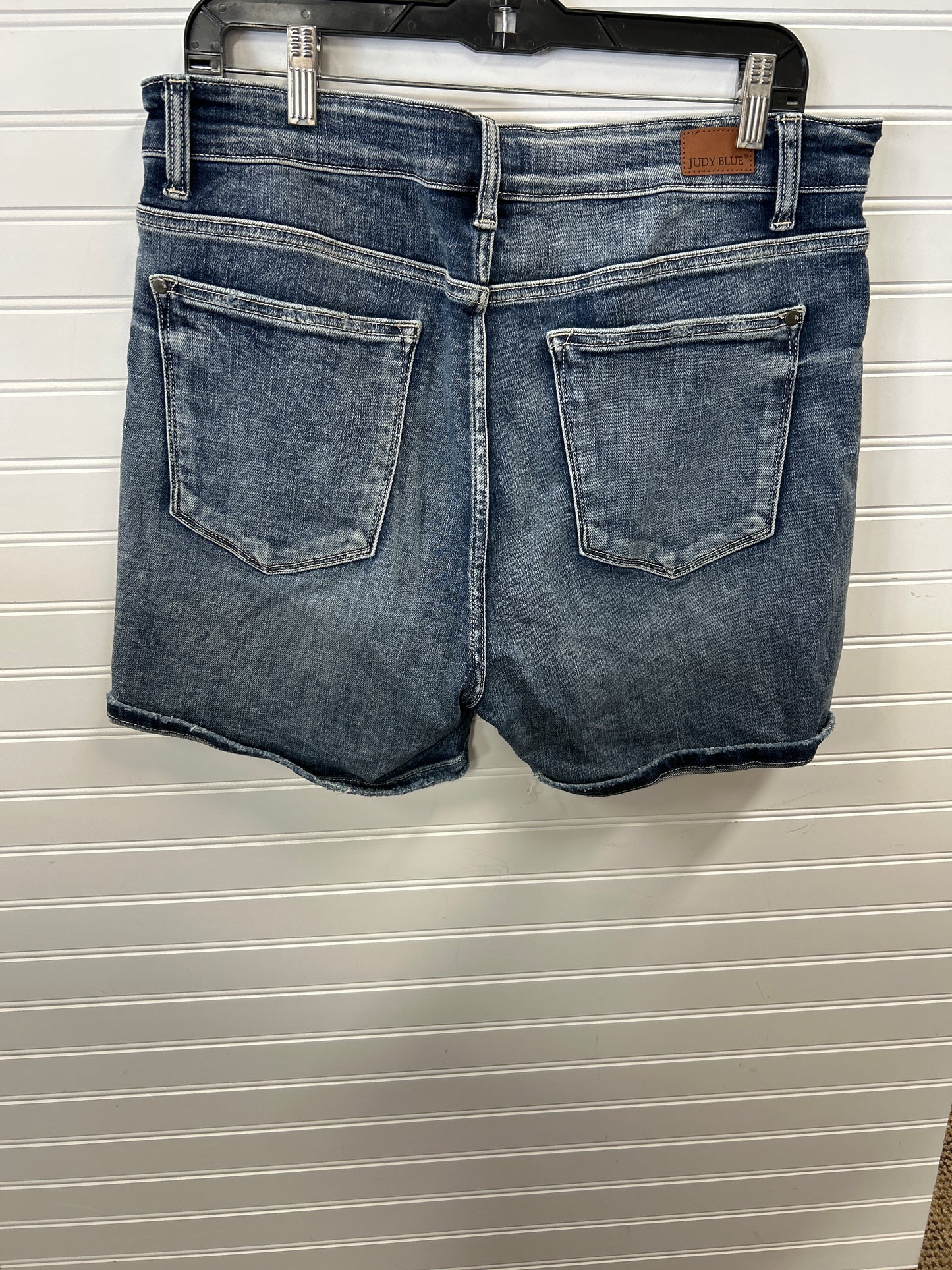 Shorts By Judy Blue In Blue Denim, Size:1X