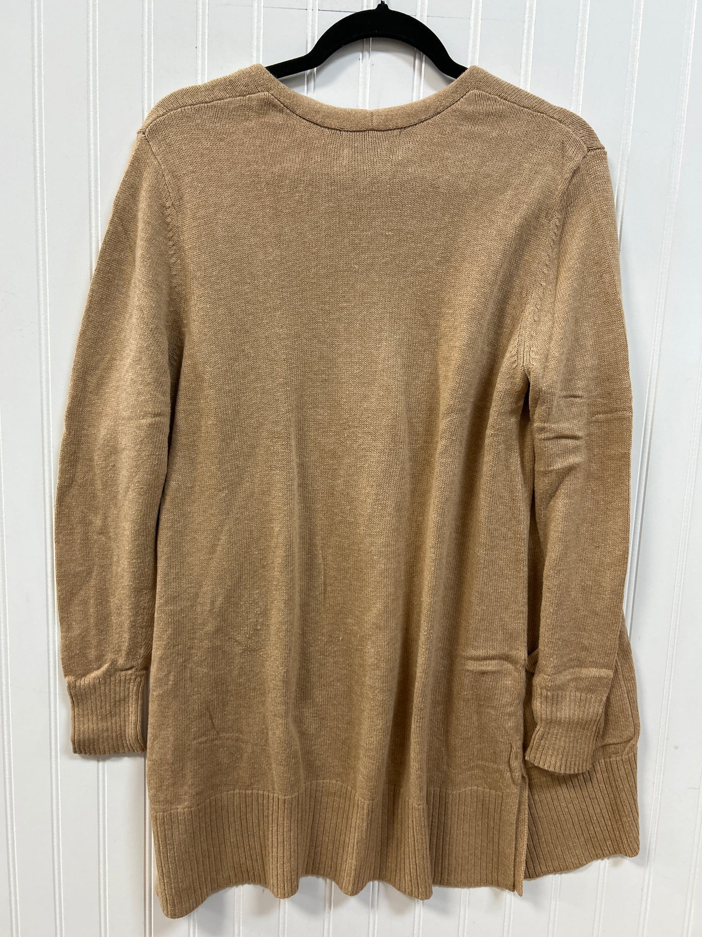 Sweater Cardigan By Old Navy In Tan, Size:L
