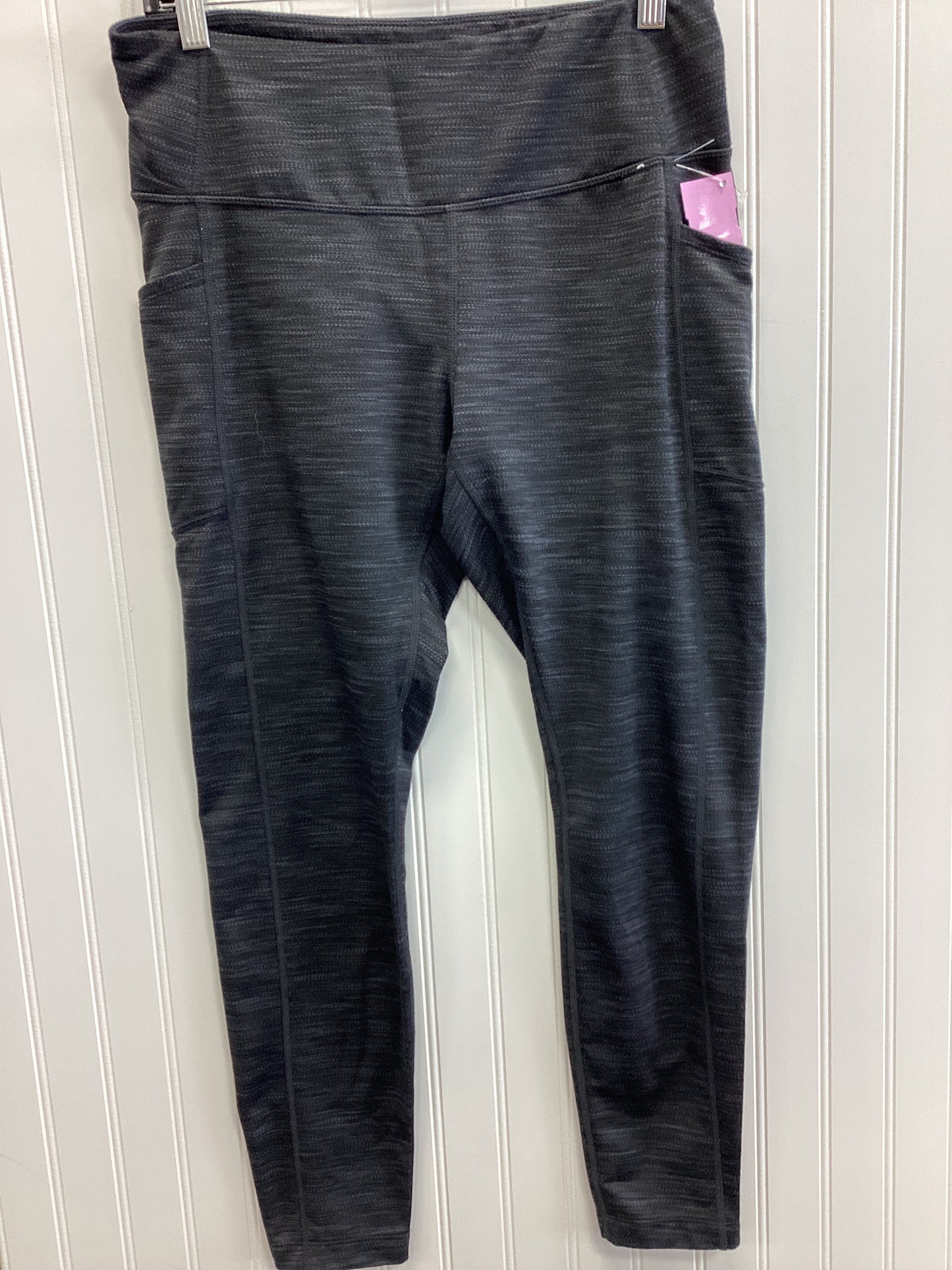 Athletic Leggings By Mondetta In Black, Size:L