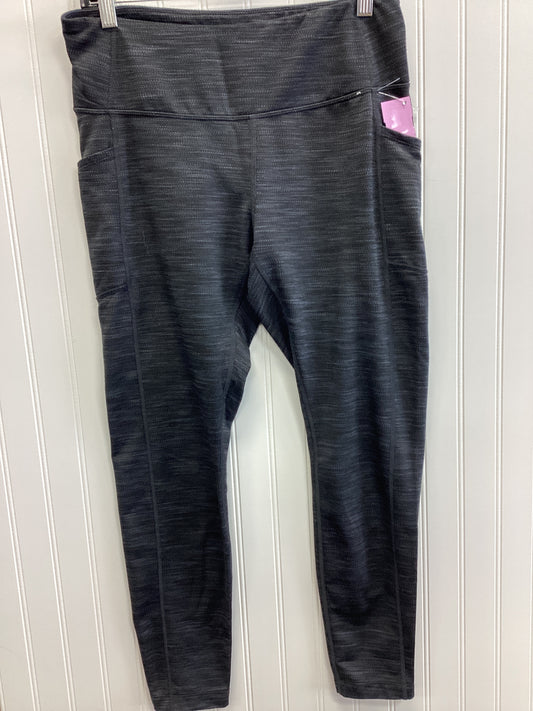 Athletic Leggings By Mondetta In Black, Size:L