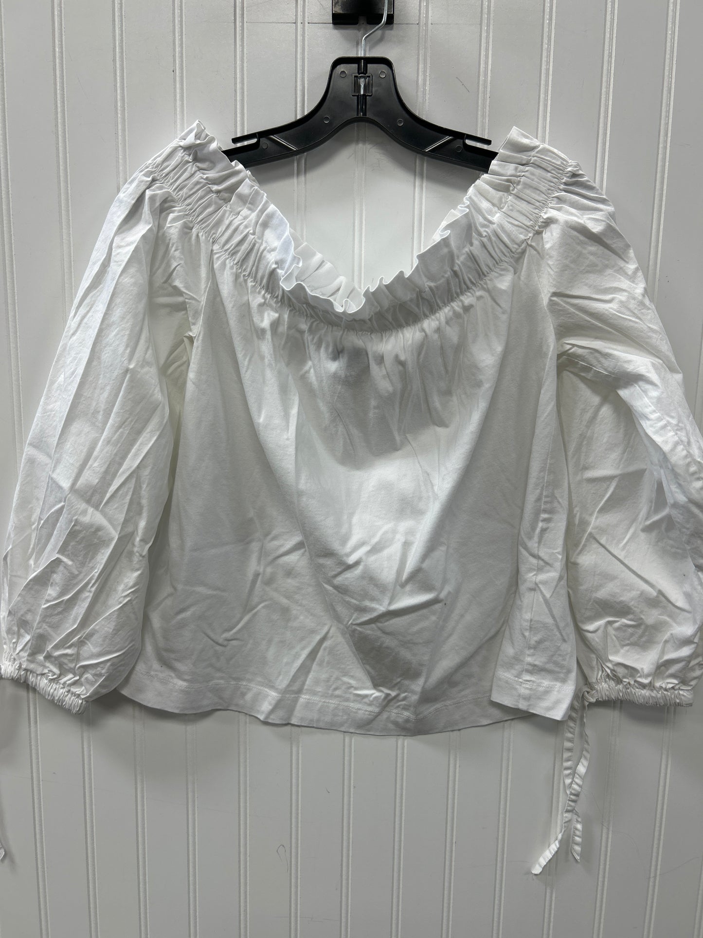 Top Ls By Banana Republic In White, Size:M