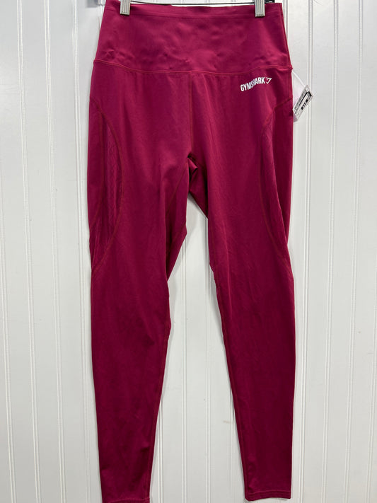 Athletic Leggings By Gym Shark In Pink, Size:M
