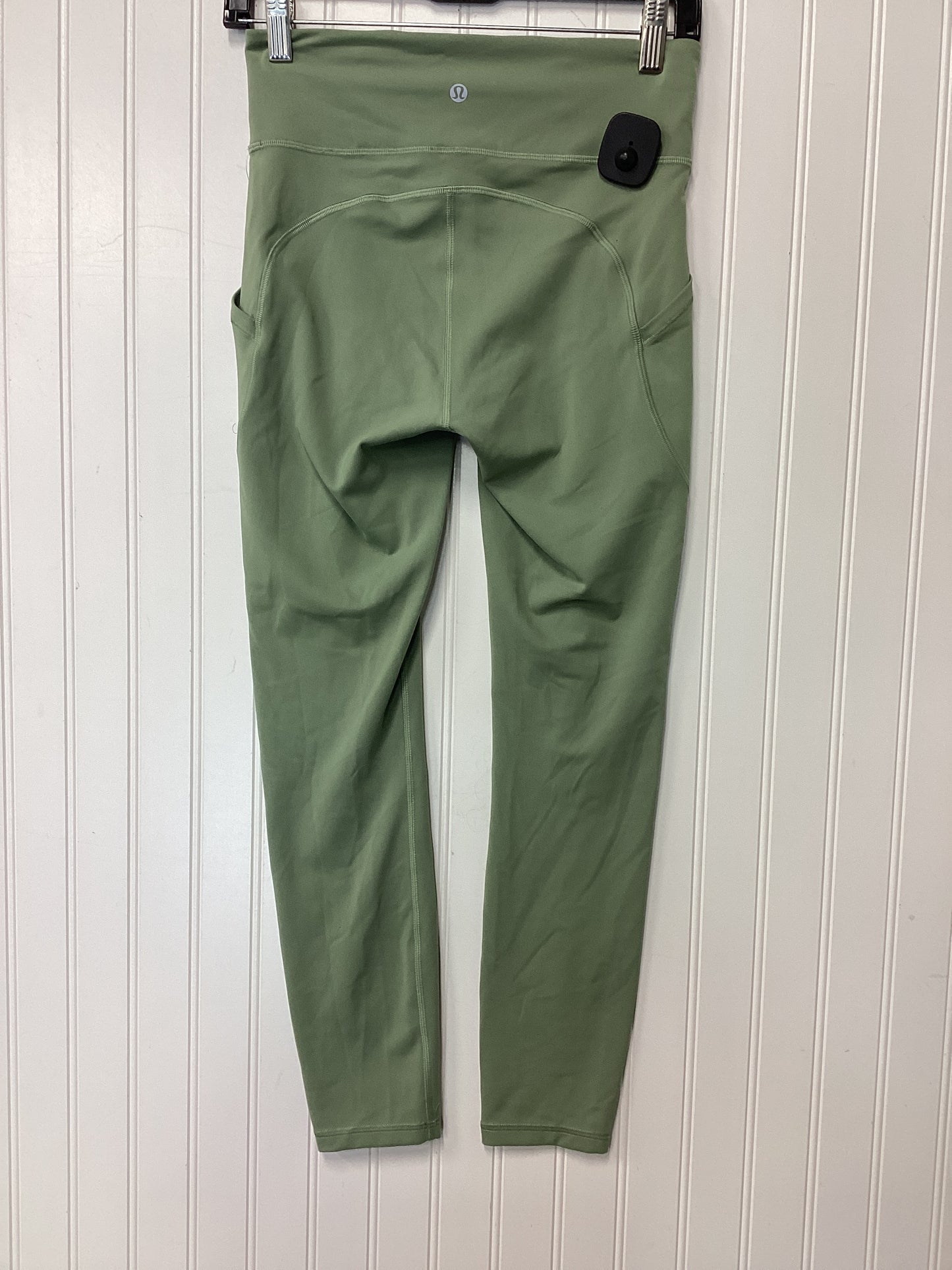 Athletic Leggings Capris By Lululemon In Green, Size:6