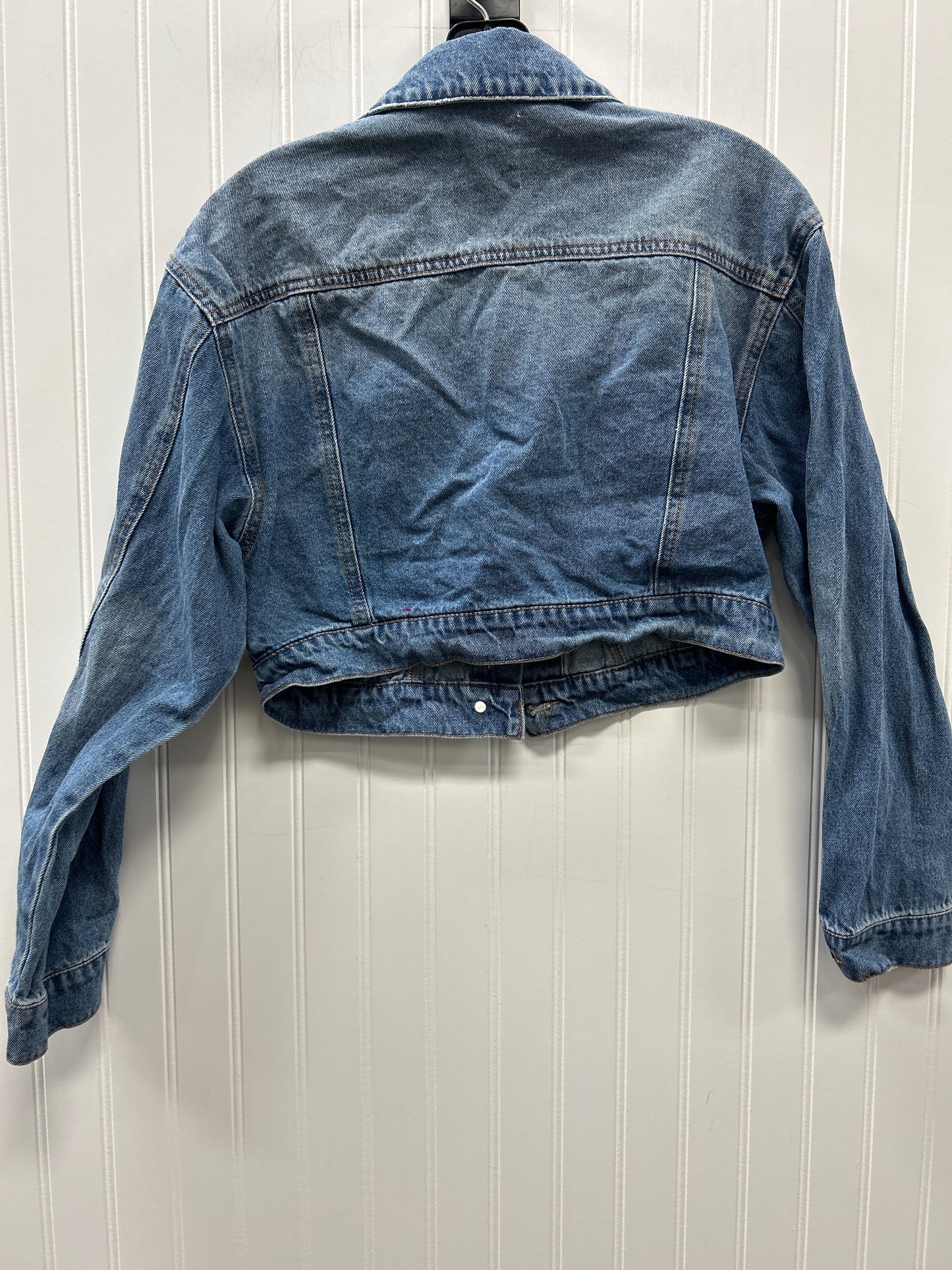 Jacket Denim By Cmb In Blue Denim, Size:S