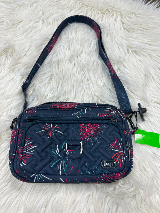 Handbag By Lug In Navy, Size:Medium