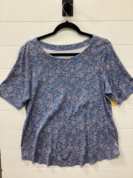 Top Ss By J. Jill In Blue, Size:L