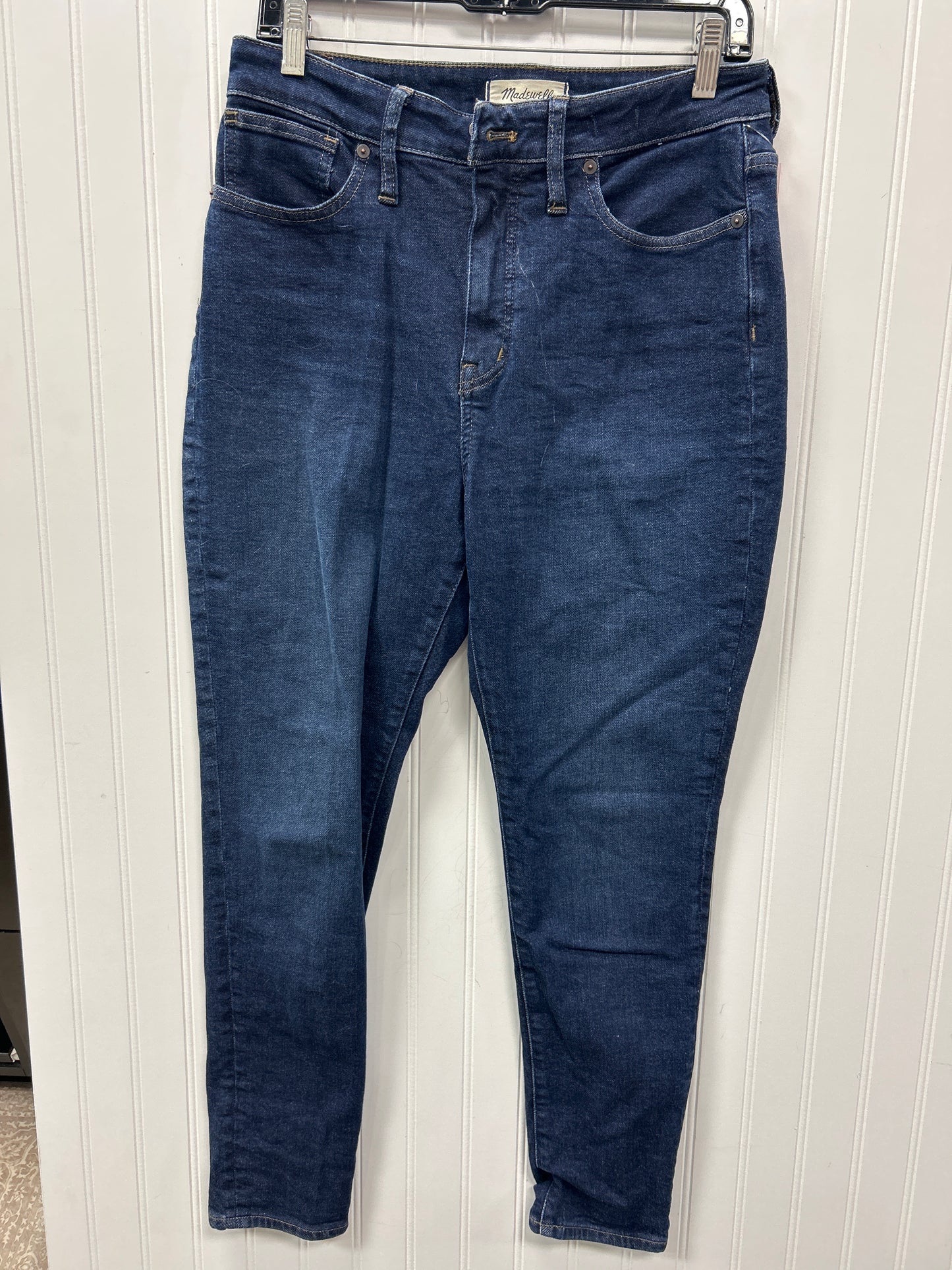 Jeans Skinny By Madewell In Blue Denim, Size:6