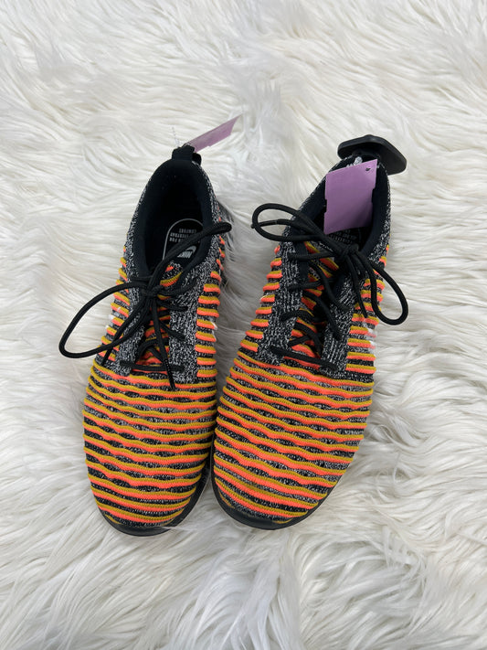 Shoes Athletic By Nike In Black & Orange, Size:7