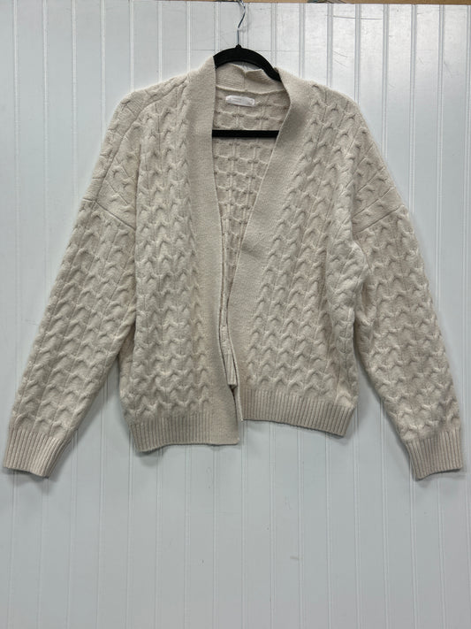 Sweater Cardigan By Lc Lauren Conrad In Cream, Size:L