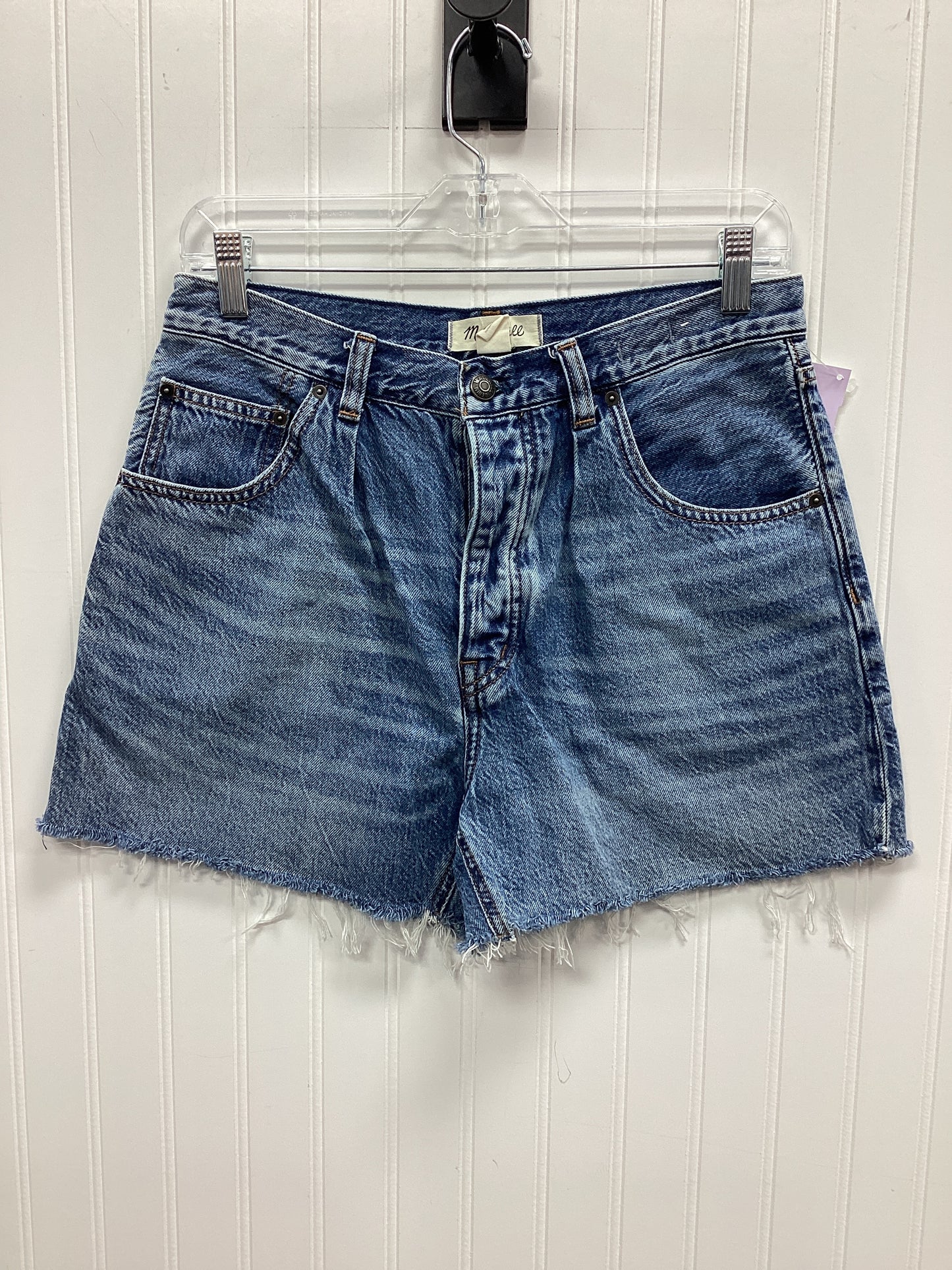 Shorts By Madewell In Blue Denim, Size:4