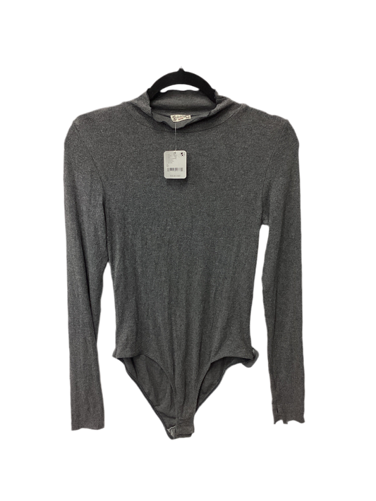 Bodysuit By Free People In Grey, Size:L
