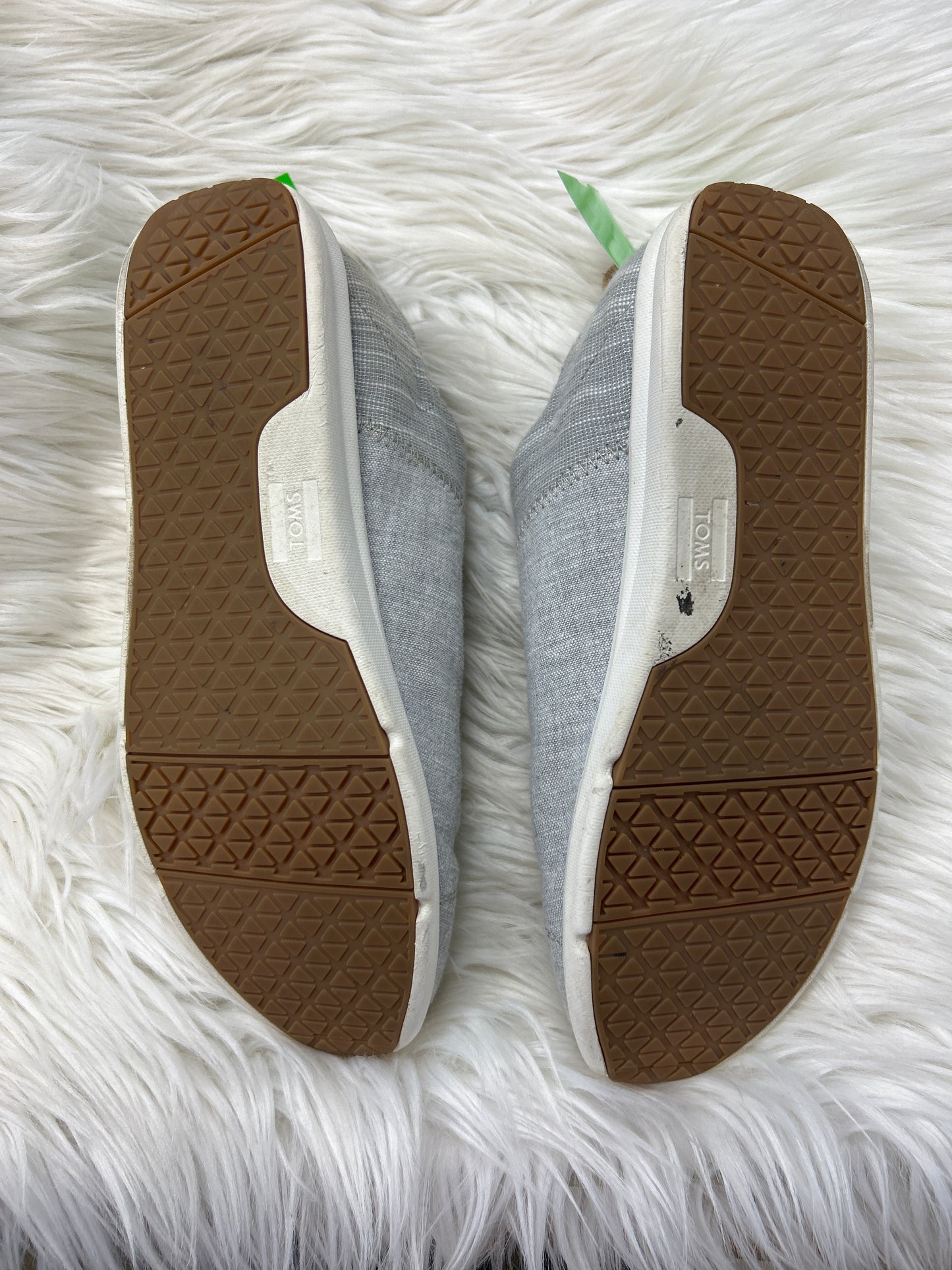 Shoes Sneakers By Toms In Grey, Size:9