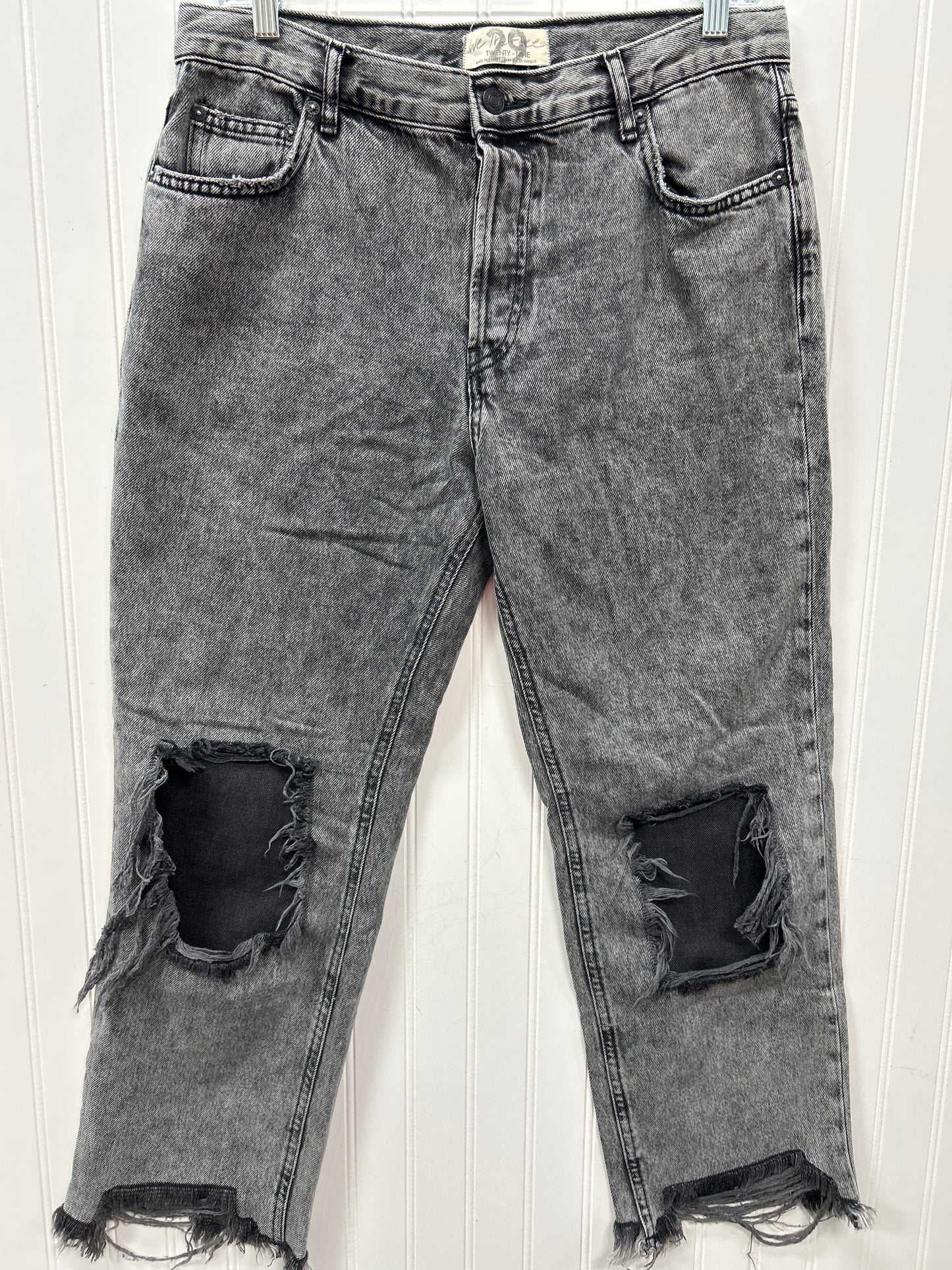 Jeans Wide Leg By We The Free In Black, Size:6