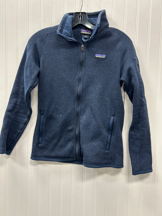 Jacket Fleece By Patagonia In Navy, Size:S
