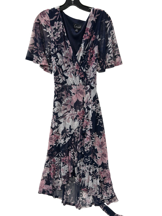 Dress Casual Midi By Connected Apparel In Blue, Size:8