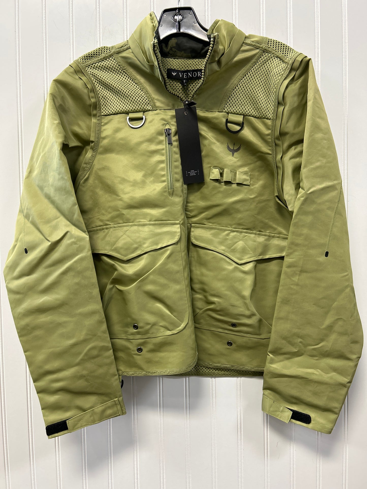 Athletic Jacket By Cmb In Green, Size:S NWT