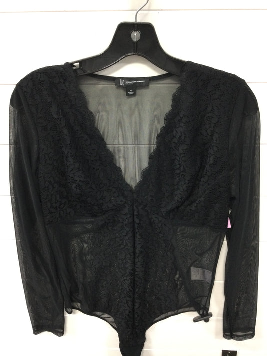 Bodysuit By Inc In Black, Size:Xl