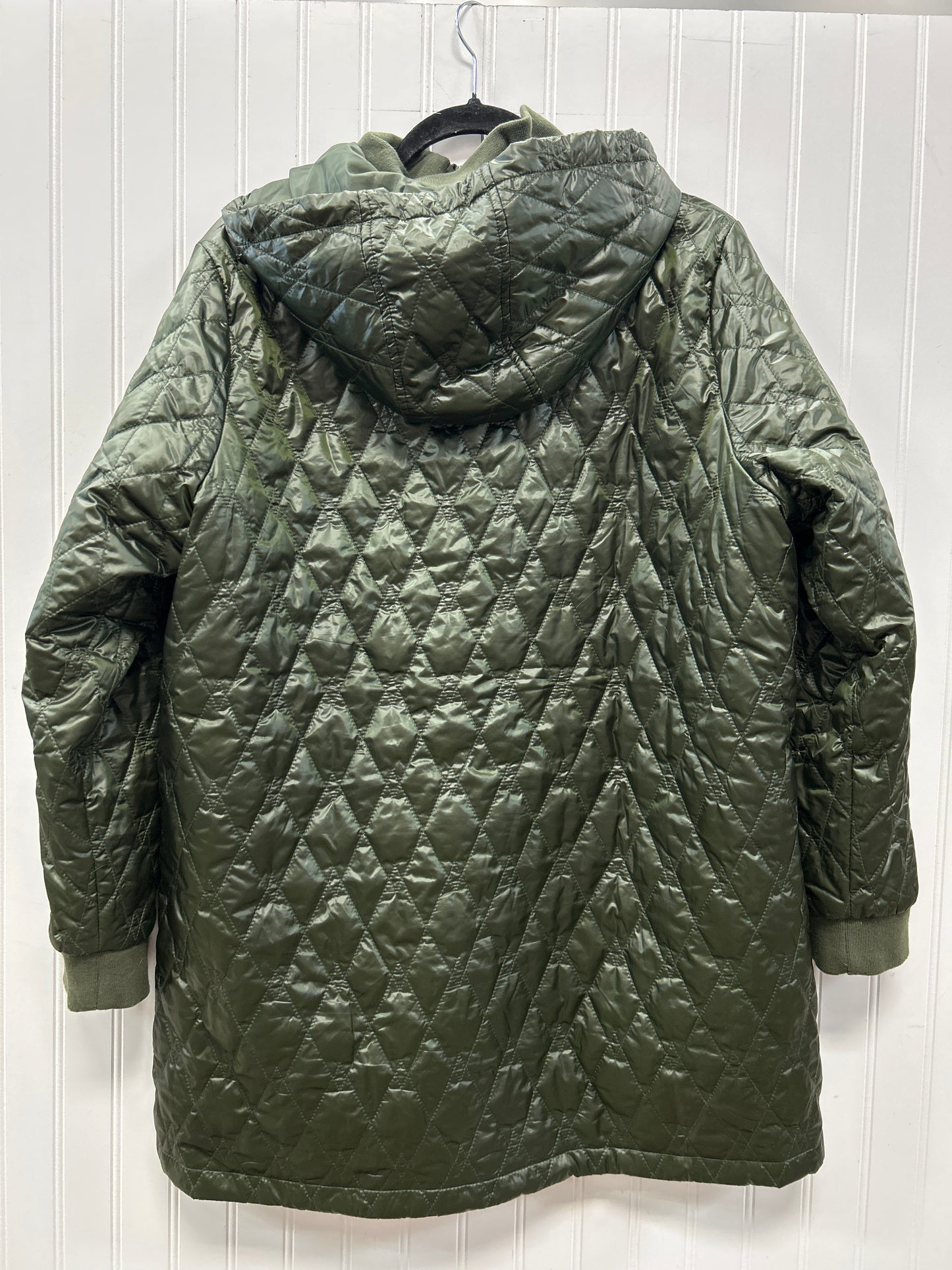 Coat Other By Cj Banks In Green, Size:1X