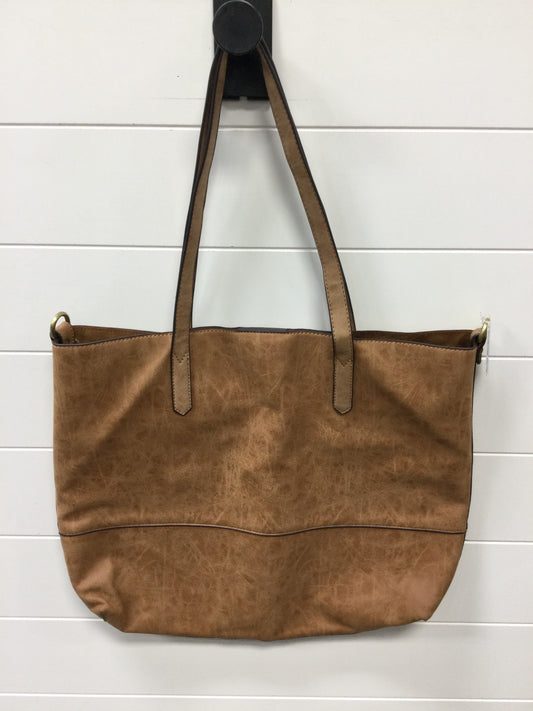 Handbag Leather By Cmc In Tan, Size:Large