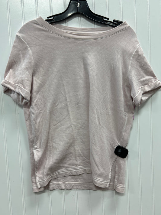 Athletic Top Ss By Athleta In Purple, Size:Xs