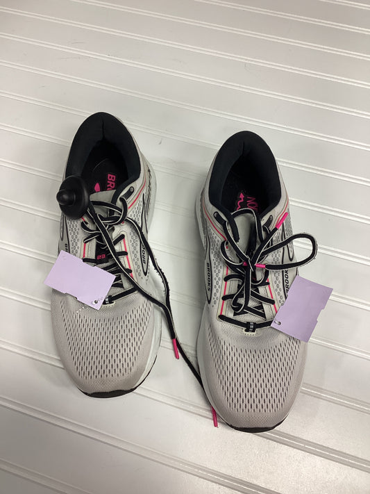 Shoes Athletic By Brooks In Grey, Size:10
