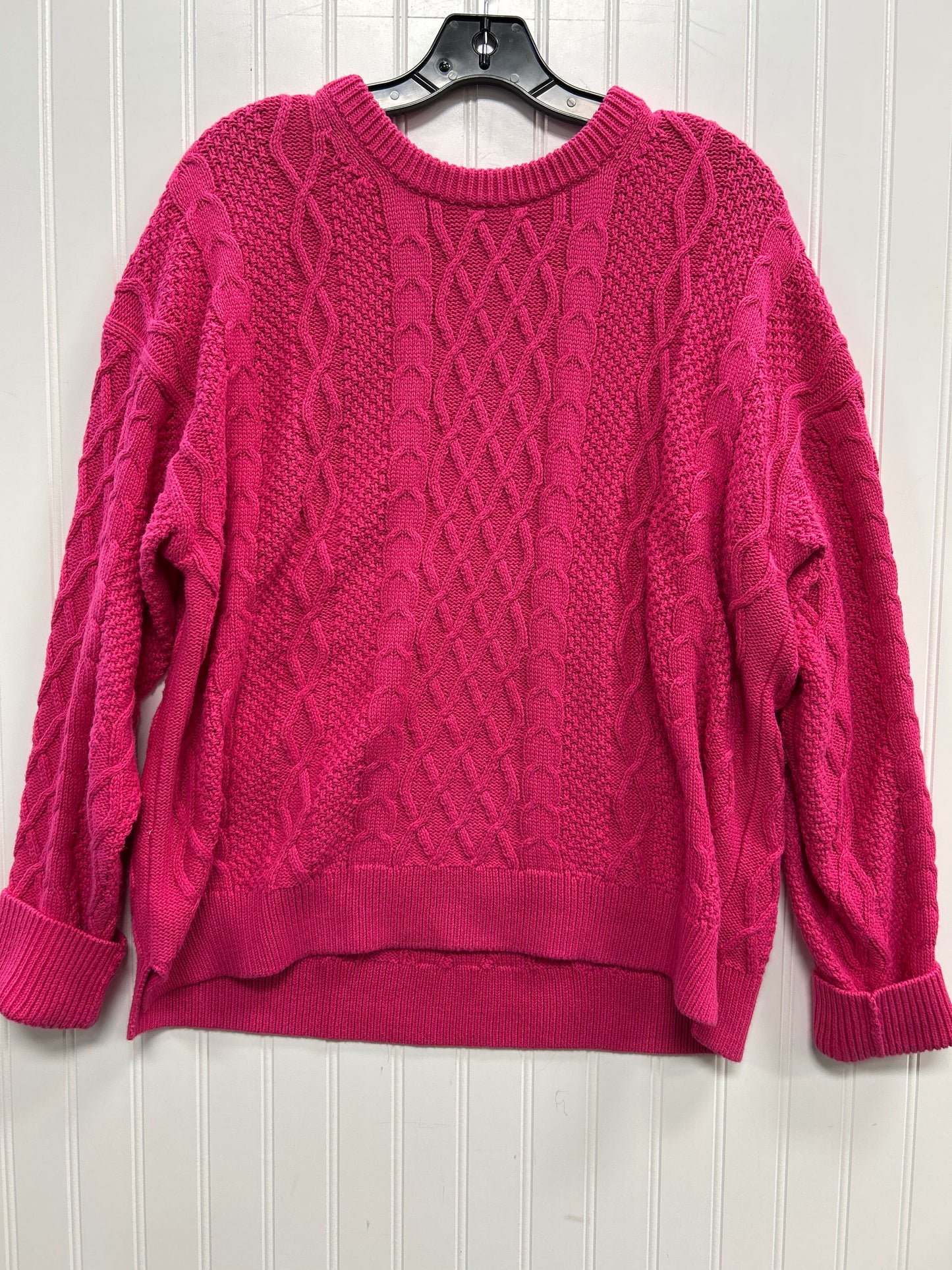Sweater By J. Crew In Pink, Size:Xl