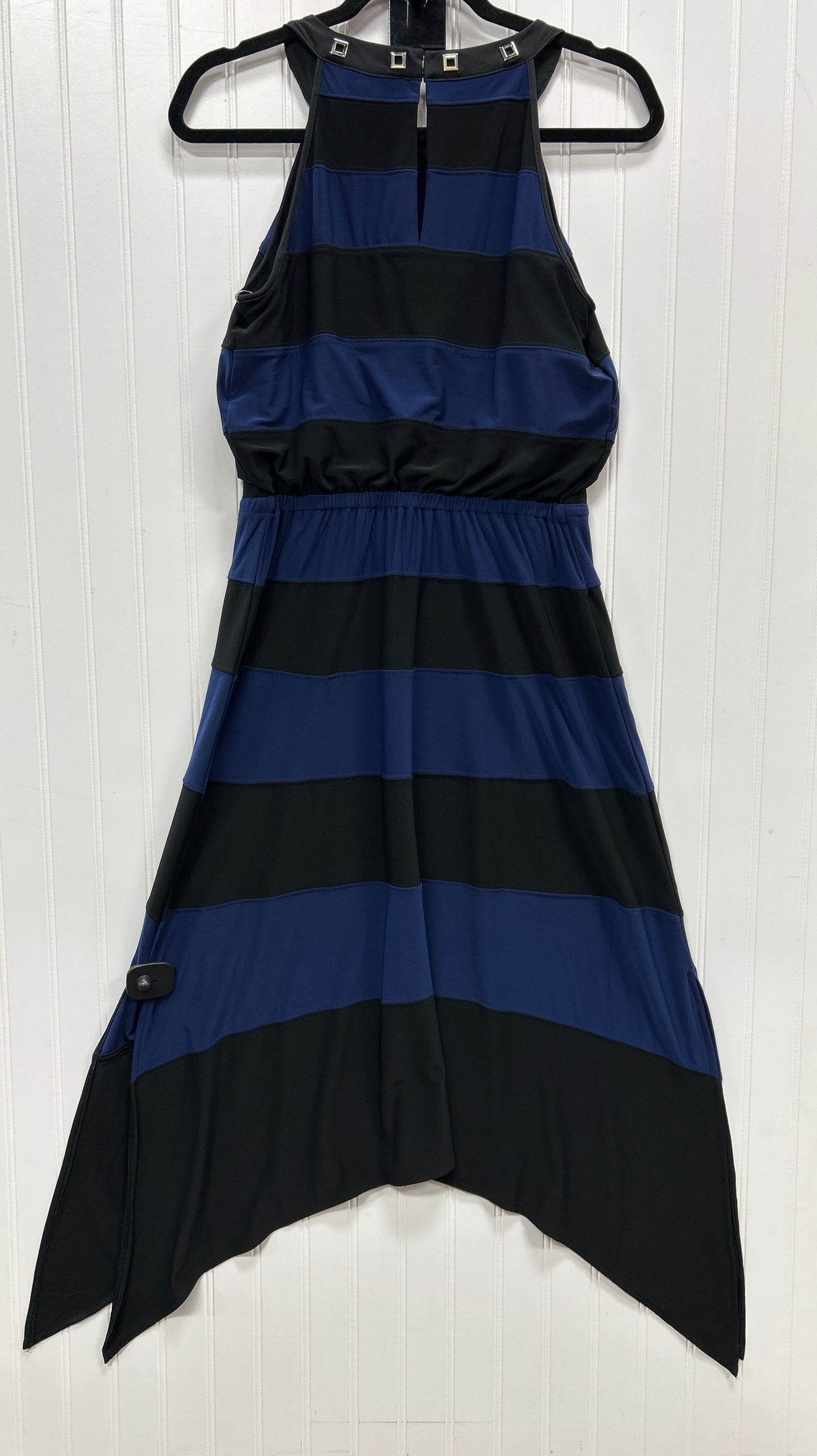 Dress Casual Maxi By White House Black Market In Black & Blue, Size:Xs