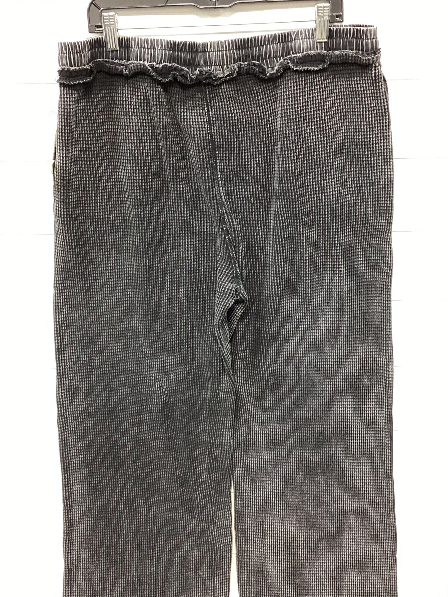 Pants Lounge By Mono B In Black, Size:3X