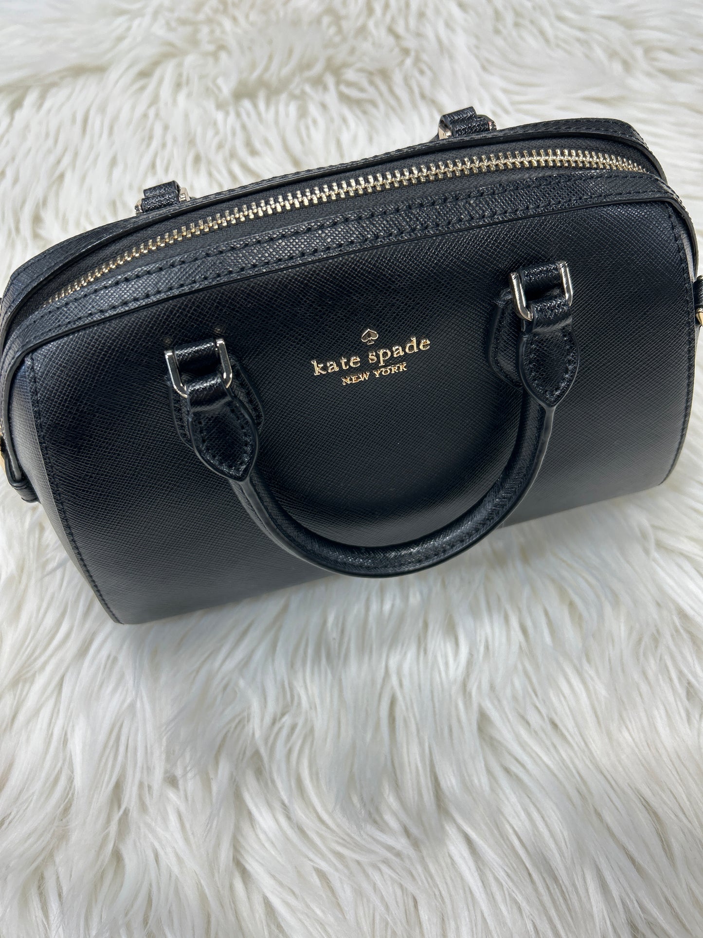 Handbag Designer By Kate Spade In Black, Size:Medium