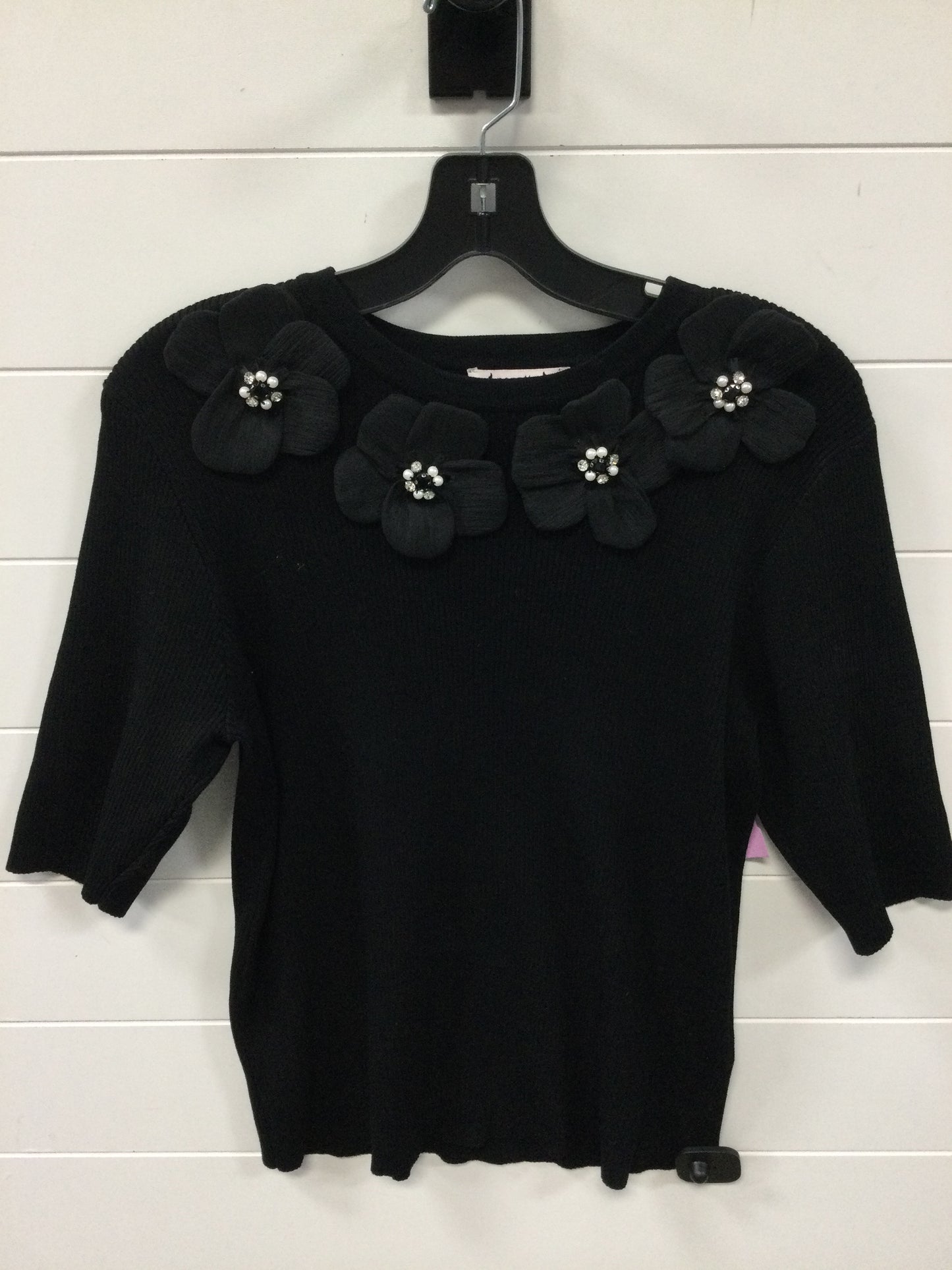 Top Ss By Nanette By Nanette Lepore In Black, Size:L