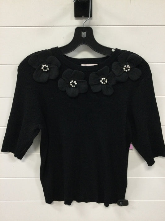 Top Ss By Nanette By Nanette Lepore In Black, Size:L