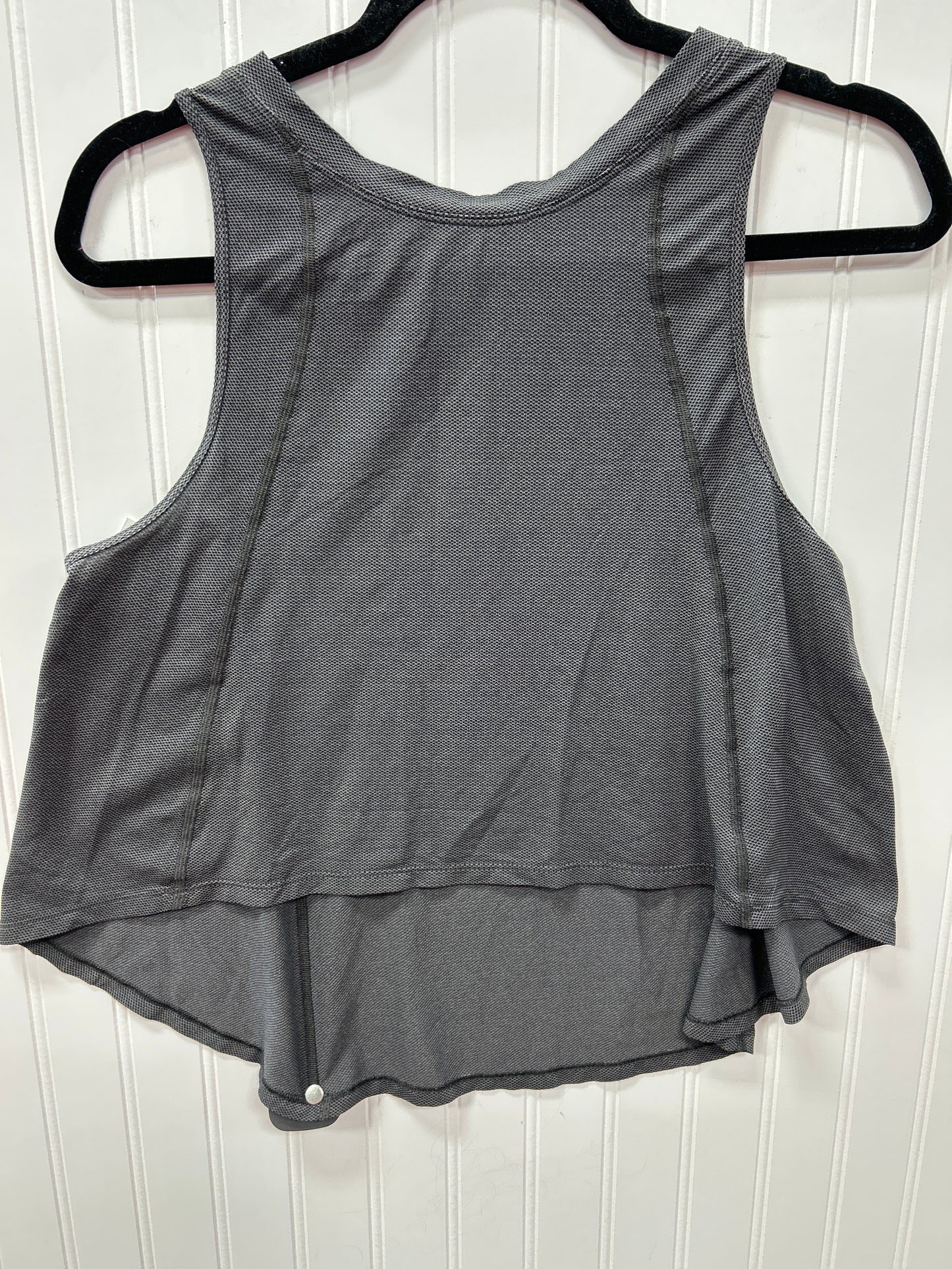 Athletic Tank Top By Lululemon In Grey, Size:M