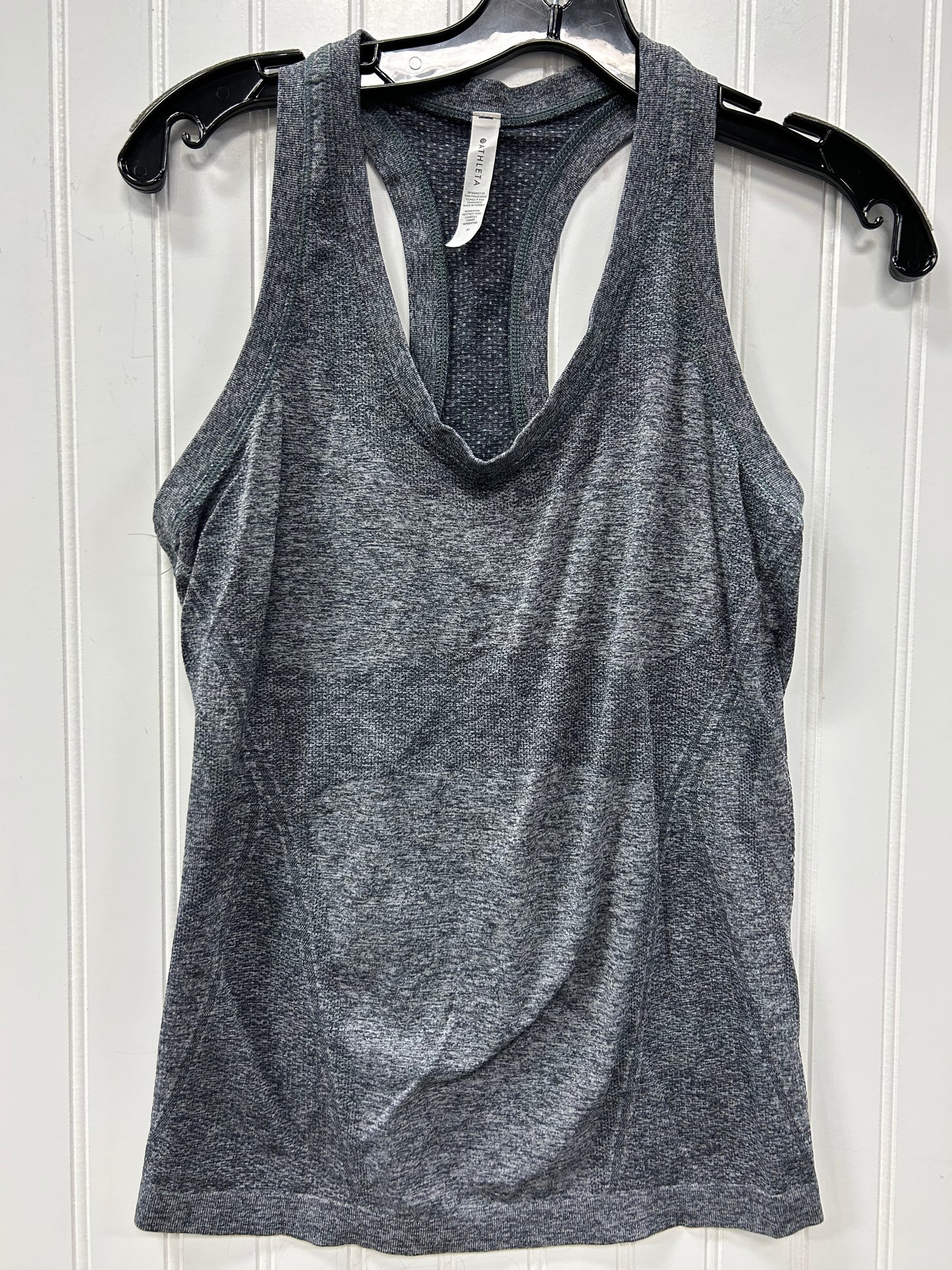 Athletic Tank Top By Athleta In Grey, Size:M
