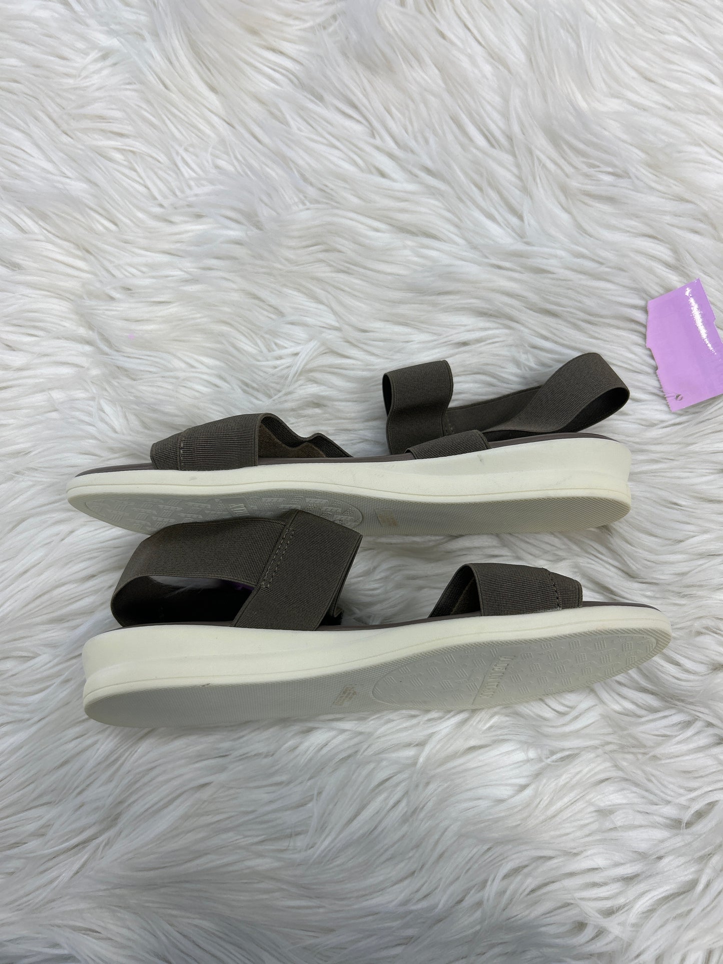 Sandals Flats By Cmc In Taupe, Size:7.5